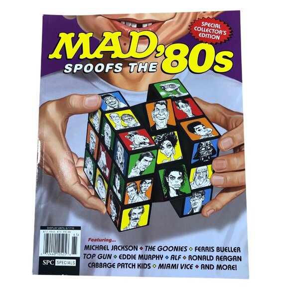 Mad Magazine Spoofs The 80s Special Collectors Ed Michael Jackson Goonies Ferri - Picture 1 of 8